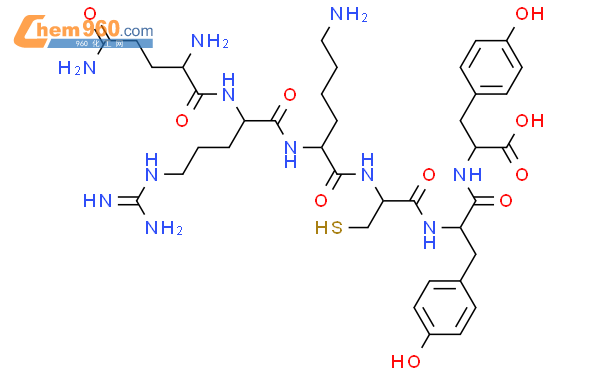 875051 94 8 L Tyrosine L Glutaminyl L Arginyl L Lysyl L Cysteinyl L