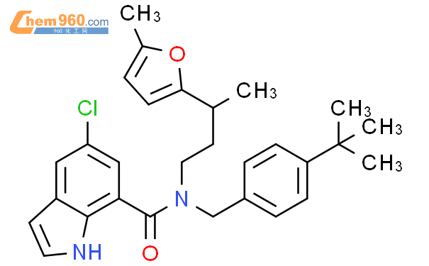 H Indole Carboxamide Chloro N Dimethylethyl