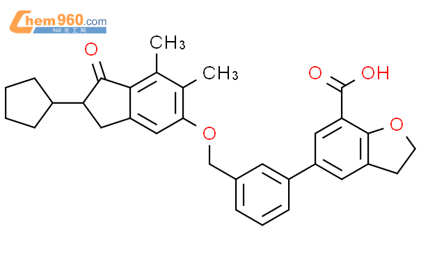 875414 94 1 7 Benzofurancarboxylic Acid 5 3 2 Cyclopentyl 2 3