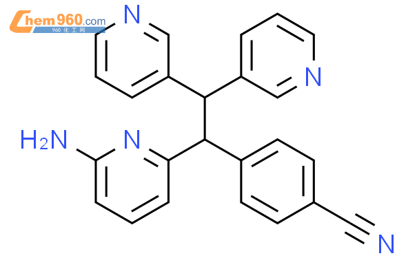 875560 58 0 BENZONITRILE 4 1 6 AMINO 2 PYRIDINYL 2 2 DI 3