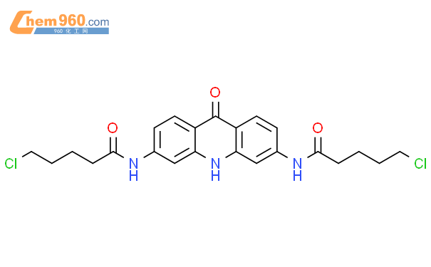 875923 80 1 PENTANAMIDE N N 9 10 DIHYDRO 9 OXO 3 6 ACRIDINEDIYL BIS