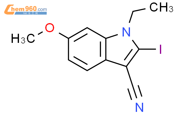 1 ethyl 2 iodo 6 methoxyindole 3 carbonitrileCAS号876742 86 8 960化工网