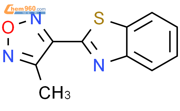 876745 24 3 BENZOTHIAZOLE 2 4 METHYL 1 2 5 OXADIAZOL 3 YL CAS号