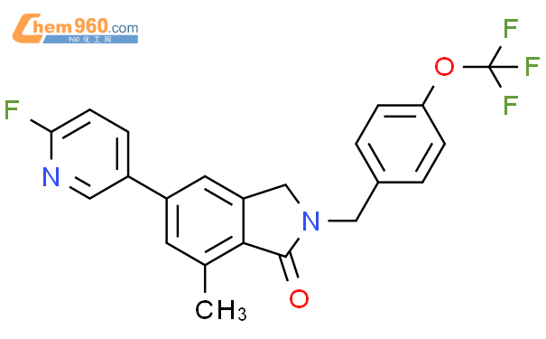 H Isoindol One Fluoro Pyridinyl Dihydro