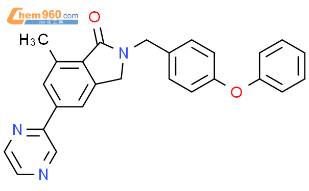 H Isoindol One Dihydro Methyl Phenoxyphenyl