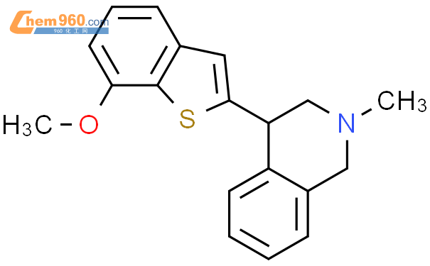 Isoquinoline Tetrahydro Methoxybenzo B Thien