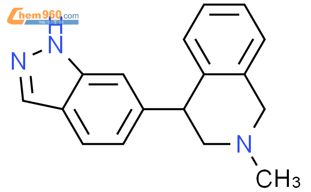 877259 67 1 Isoquinoline 1 2 3 4 Tetrahydro 4 1H Indazol 6 Yl 2