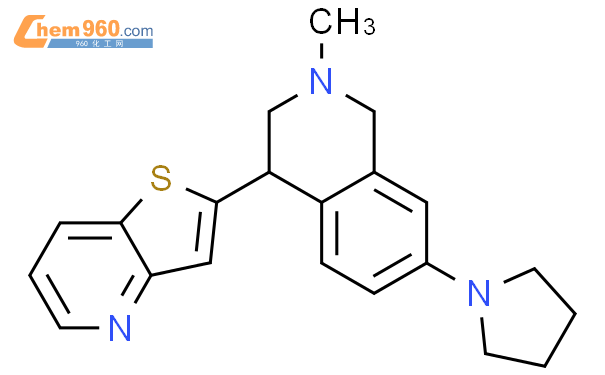 Isoquinoline Tetrahydro Methyl Pyrrolidinyl