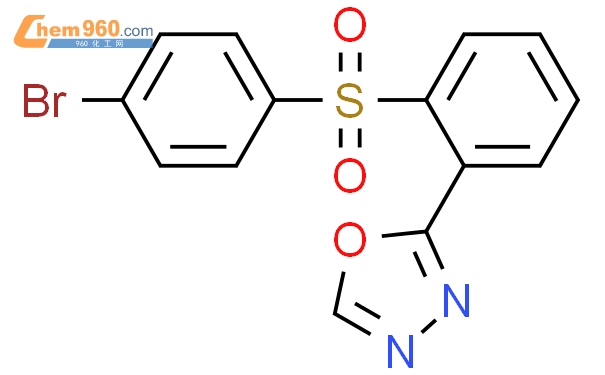 Oxadiazole Bromophenyl Sulfonyl Phenyl