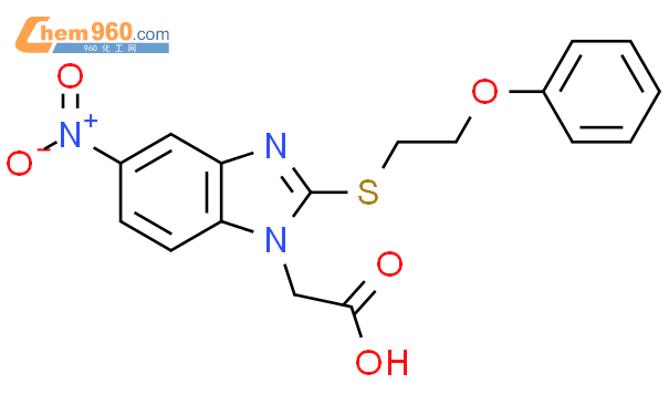 877627 50 4 1H Benzimidazole 1 Acetic Acid 5 Nitro 2 2 Phenoxyethyl