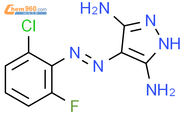 H Pyrazole Diamine Chloro Fluorophenyl Azo