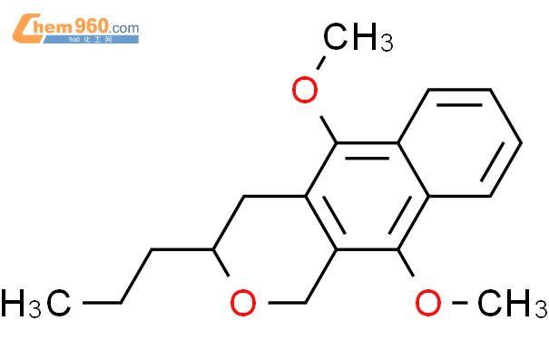 87976 21 4 1H Naphtho 2 3 C Pyran 3 4 Dihydro 5 10 Dimethoxy 3 Propyl