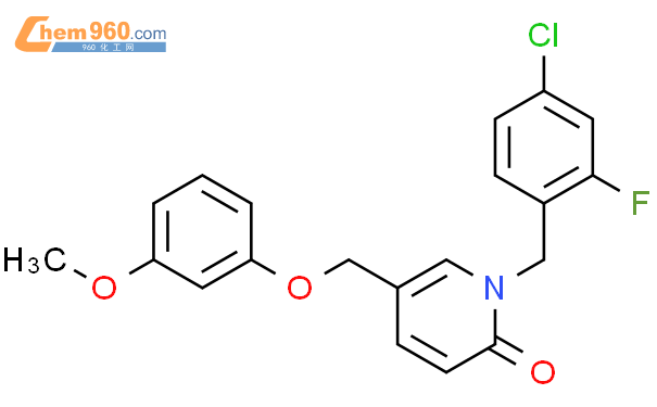 H Pyridinone Chloro Fluorophenyl Methyl