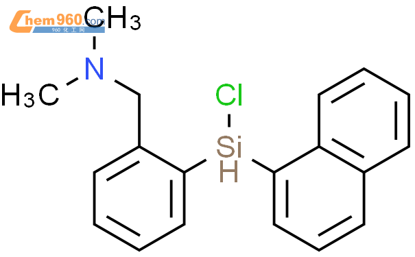 87996 43 8 BENZENEMETHANAMINE 2 CHLORO 1 NAPHTHALENYLSILYL N N