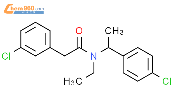 Benzeneacetamide Chloro N Chlorophenyl Ethyl N