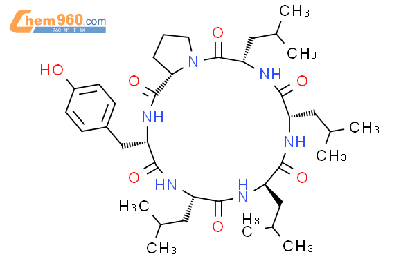 881392 27 4 CYCLO L LEUCYL D LEUCYL L LEUCYL L LEUCYL L PROLYL L