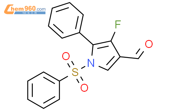 H Pyrrole Carboxaldehyde Fluoro Phenyl