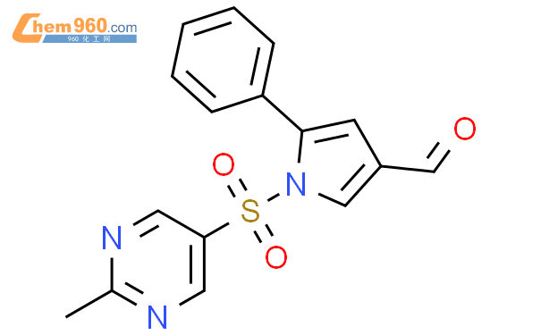 881676 37 5 1H Pyrrole 3 Carboxaldehyde 1 2 Methyl 5 Pyrimidinyl