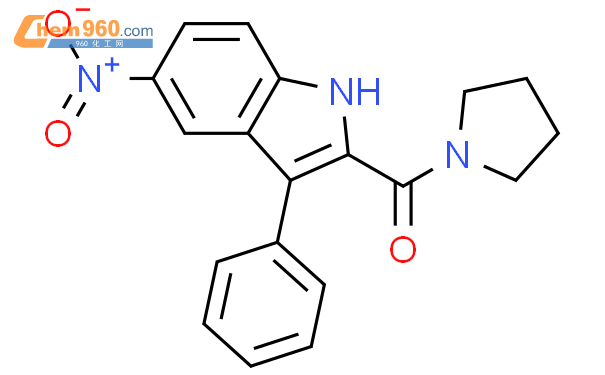 Pyrrolidine Nitro Phenyl H Indol Yl Carbonyl