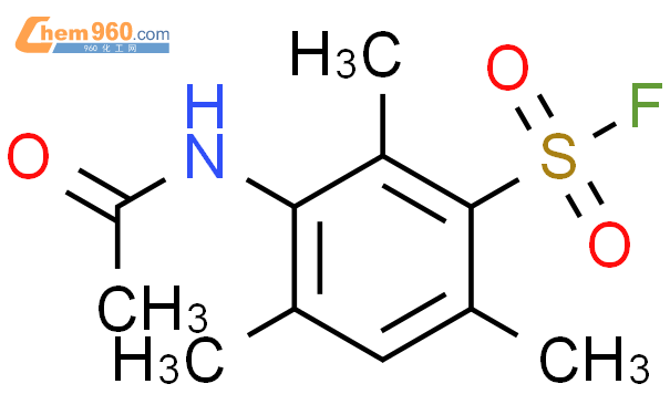 88184 09 2 Benzenesulfonyl Fluoride 3 Acetylamino 2 4 6 Trimethyl