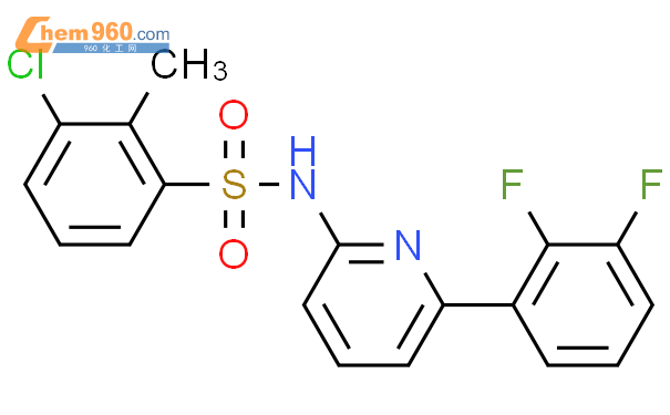 882014 22 4 Benzenesulfonamide 3 Chloro N 6 2 3 Difluorophenyl 2