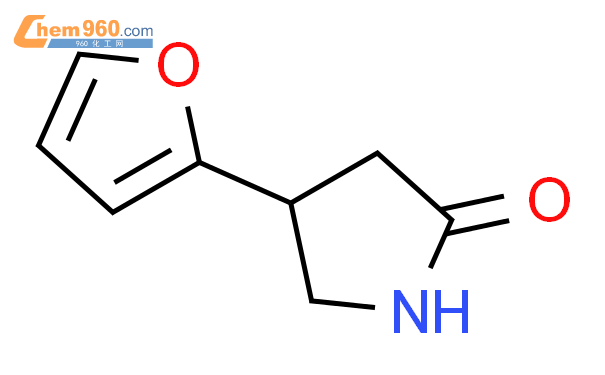 88221 11 8 4 furan 2 yl pyrrolidin 2 one化学式结构式分子式mol 960化工网