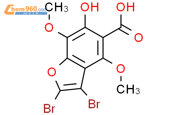 Benzofurancarboxylic Acid Dibromo Hydroxy