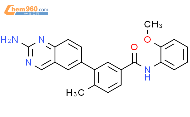 Benzamide Amino Quinazolinyl N Methoxyphenyl