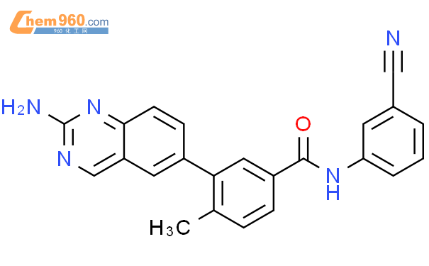 Benzamide Amino Quinazolinyl N Cyanophenyl