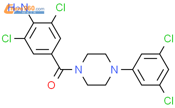 882694 49 7 PIPERAZINE 1 4 AMINO 3 5 DICHLOROBENZOYL 4 3 5