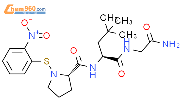 88319 51 1 Glycinamide 1 2 Nitrophenyl Thio L Prolyl 4 Methyl L