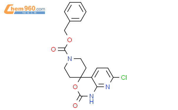 7 氯 2 氧代 1 2 二氢螺 哌啶 4 4 吡啶并 2 3 d 1 3 噁嗪 1 羧酸苄酯CAS号883984 95 0