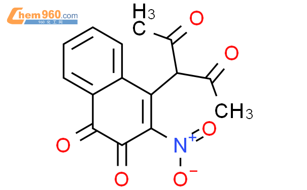 88418 57 9 1 2 Naphthalenedione 4 1 acetyl 2 oxopropyl 3 nitro CAS号