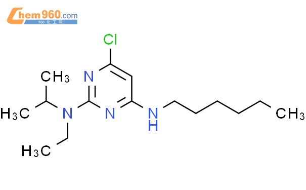 Pyrimidinediamine Chloro N Ethyl N Hexyl N