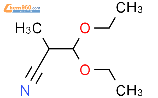 88456 36 4 Propanenitrile 3 3 diethoxy 2 methyl CAS号 88456 36 4