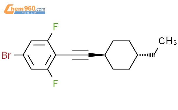 Benzene Bromo Trans Ethylcyclohexyl Ethynyl