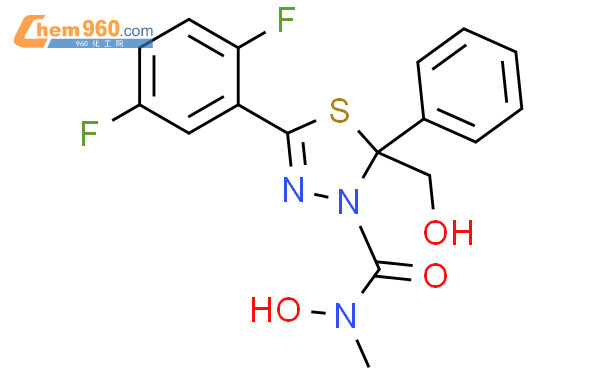 Thiadiazole H Carboxamide Difluorophenyl