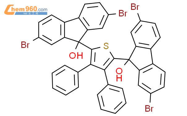 H Fluoren Ol Diphenyl Thiophenediyl Bis