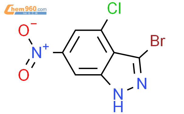 Bromo Chloro Nitro H Indazole Mol