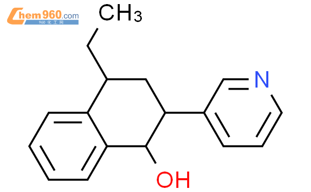 886040 21 7 1 NAPHTHALENOL 4 ETHYL 1 2 3 4 TETRAHYDRO 2 3 PYRIDINYL