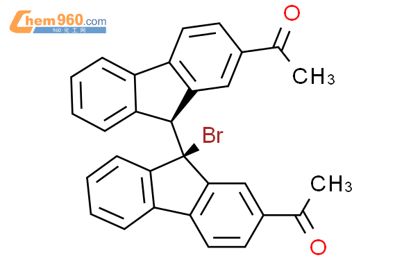 886062 24 4 Ethanone 1 1 9R 9 S 9 Bromo 9 9 Bi 9H Fluorene 2 2