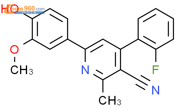 886584 65 2 3 Pyridinecarbonitrile 4 2 Fluorophenyl 6 4 Hydroxy 3