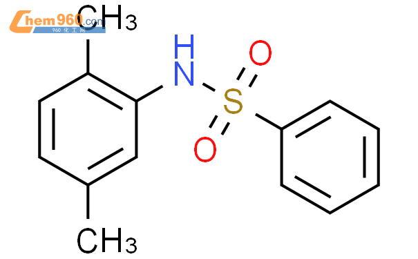 88681 01 0 N 2 5 二甲基苯基 苯磺酰胺化学式结构式分子式mol 960化工网