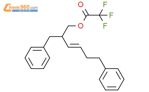 886971 62 6 ACETIC ACID TRIFLUORO 3E 6 PHENYL 2 PHENYLMETHYL 3