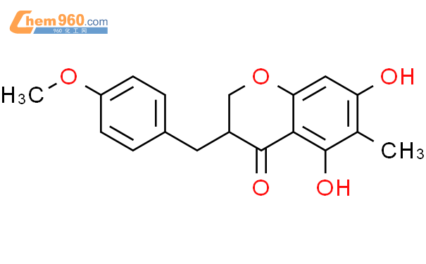 麦冬二氢高异黄酮b结构式