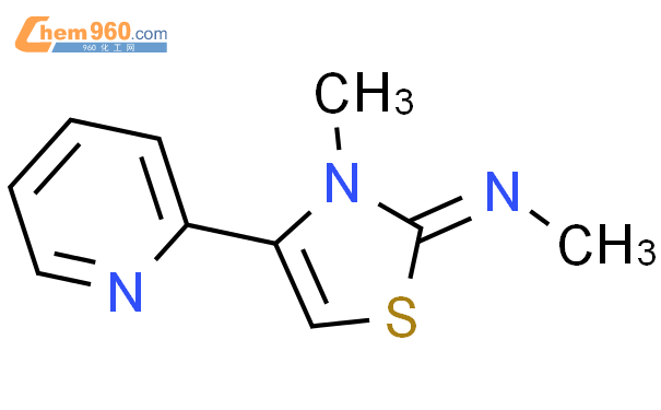 887374 83 6 N 3 dimethyl 4 pyridin 2 yl 1 3 thiazol 2 imineCAS号 887374