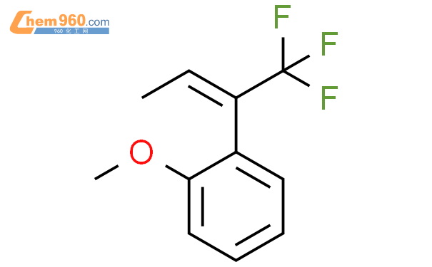 887616 33 3 Benzene 1 Methoxy 2 1E 1 Trifluoromethyl 1 Propenyl