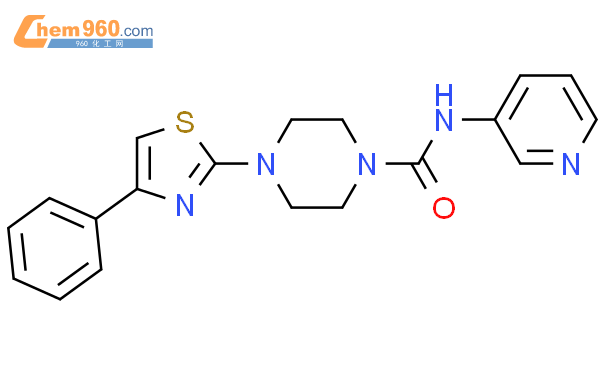 887621 84 3 1 Piperazinecarboxamide 4 4 Phenyl 2 Thiazolyl N 3