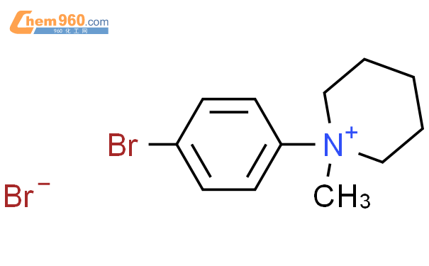 piperidinium 1(4-bromophenyl-1-methyl bromide结构式