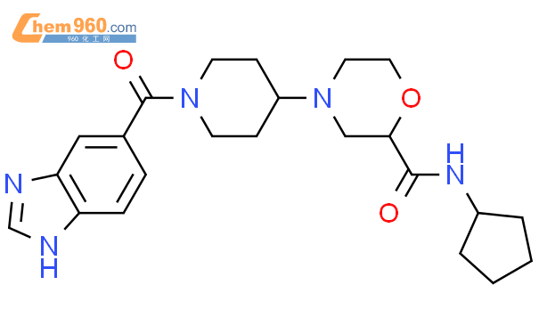 Morpholinecarboxamide H Benzimidazol Ylcarbonyl